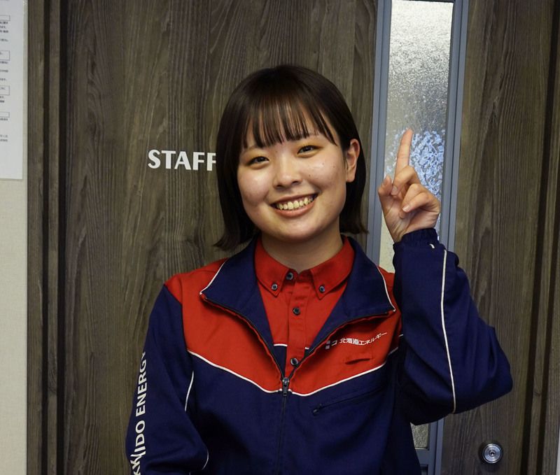 Employee チャレンジ室蘭港北SS／篠田さん