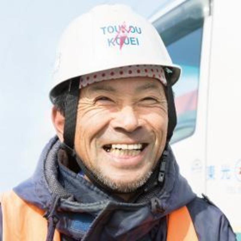 Employee 白井さん【地上作業班(建柱班)】